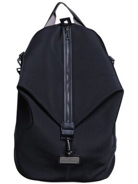 Adidas by Stella McCartney Neoprene Convertible Black Crocodile Bag